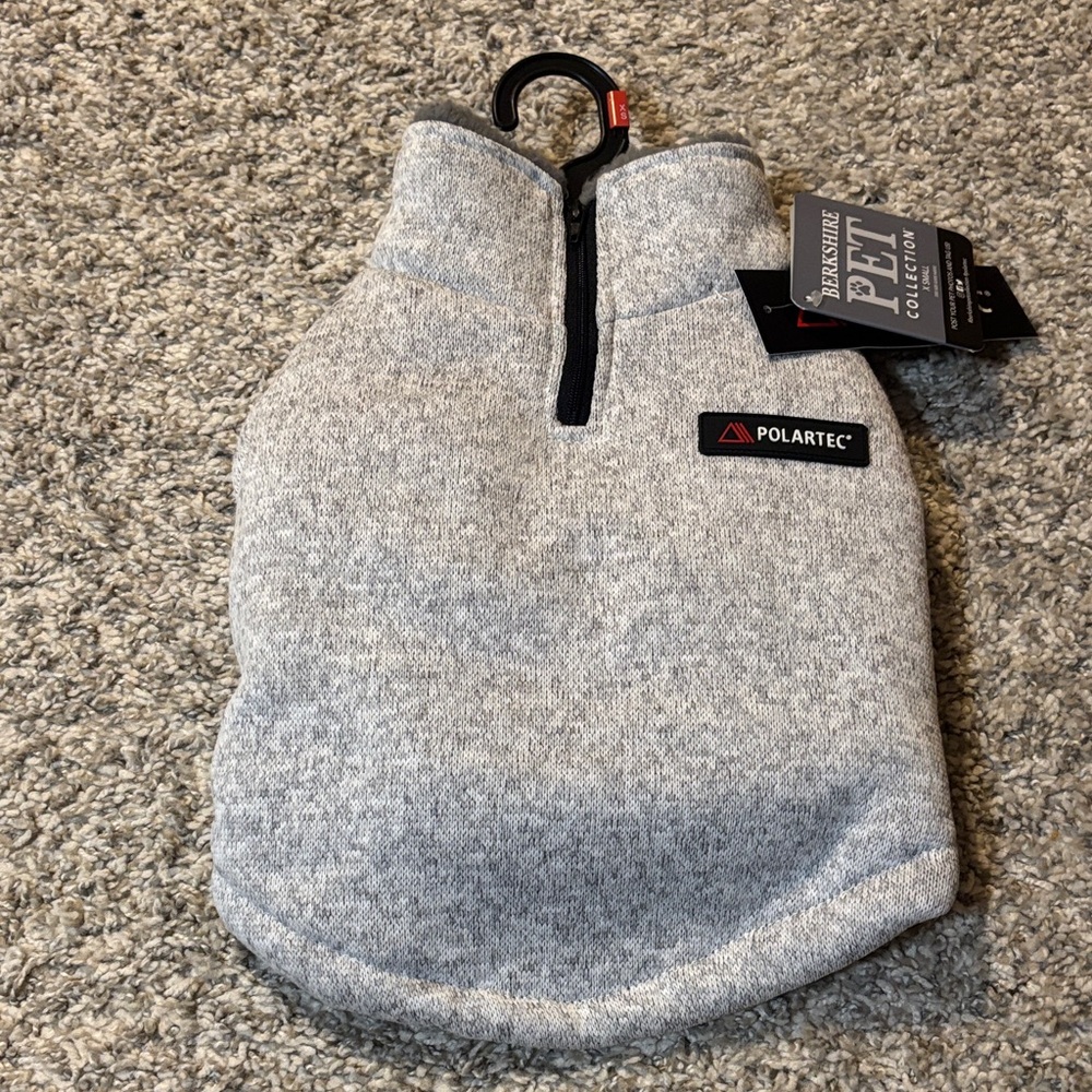 NWT Berkshire Pet Collection Polartec Dog Fleece XS